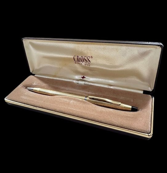 🖋️ งานเก่าหายากปี 1976 ปากกาลูกลื่นวินเทจ CROSS Classic Century Winner of Kedacillin 76 Made in USA แท้ครบกล่อง 🖋️