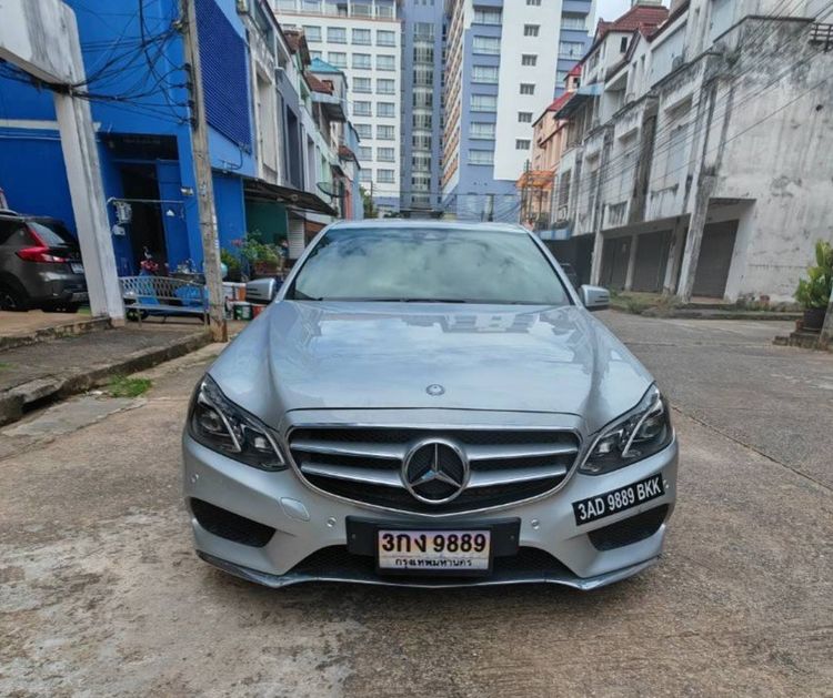 Mercedes-Benz E-Class 2014 E300 2.2 BlueTEC Hybrid AMG Dynamic Sedan Hybrid (Diesel) เทา