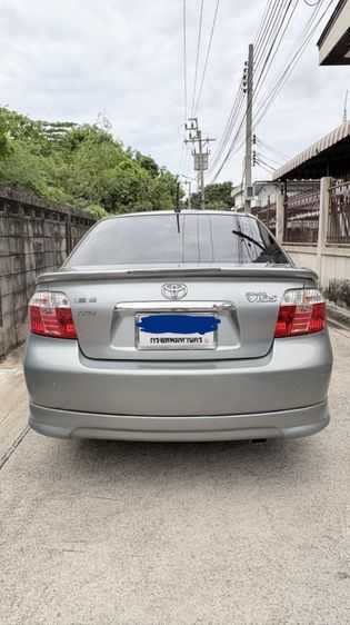 Toyota Vios 2006 1.5 E Ivory Sedan เบนซิน ไม่ติดแก๊ส เกียร์อัตโนมัติ บรอนซ์เงิน รูปที่ 2