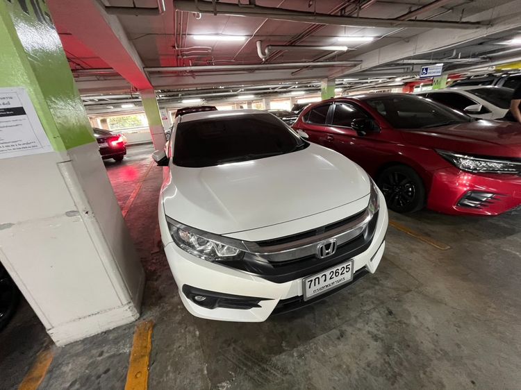 รถ Honda Civic 1.8 EL i-VTEC สี ขาว