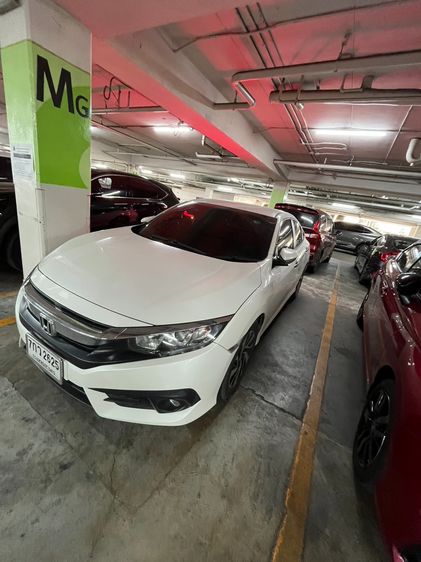 Honda Civic 2018 1.8 EL i-VTEC Sedan เบนซิน เกียร์อัตโนมัติ ขาว รูปที่ 3