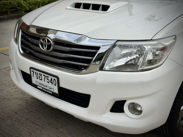 Toyota Hilux Vigo Champ 2011 Double Cab 3.0 G Pickup ดีเซล ไม่ติดแก๊ส เกียร์อัตโนมัติ ขาว รูปที่ 3
