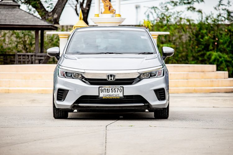 Honda City 2021 1.0 S Sedan เบนซิน ไม่ติดแก๊ส เกียร์อัตโนมัติ เทา รูปที่ 2
