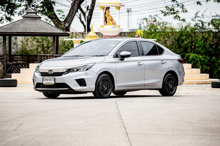 Honda City 2021 1.0 S Sedan เบนซิน ไม่ติดแก๊ส เกียร์อัตโนมัติ เทา รูปที่ 3