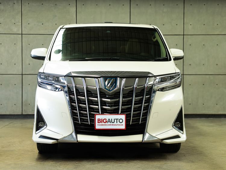 Toyota Alphard 2022 2.5 HV 4WD Van ไฮบริด ไม่ติดแก๊ส เกียร์อัตโนมัติ ขาว รูปที่ 4