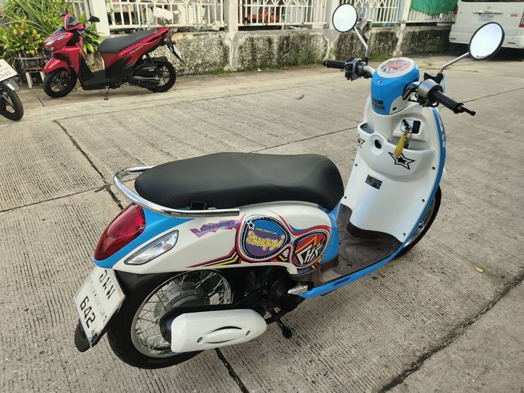 🛵ยังไงก็ขาย SCOOPY-i ปี 55 เครื่องดี สีสวย สตาร์ทมือ เล่มชุดโอนครบ+เปลี่ยนถ่ายน้ำมันเครื่องฟรี ส่งฟรี 30 กม. รูปที่ 8
