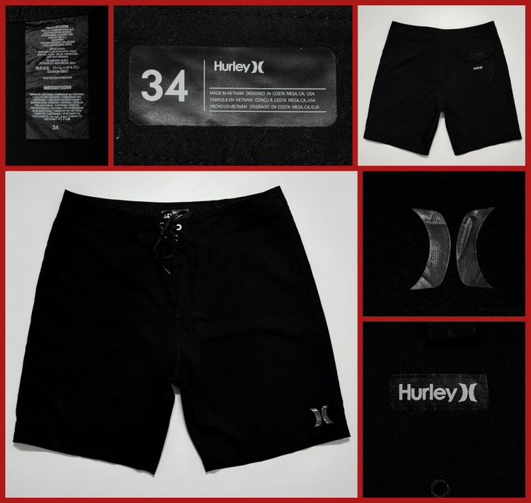 ⚠️ของใหม่‼️กางเกงขาสั้น Hurley ของแท้ สปอร์ตแบรนด์ชั้นนำ
