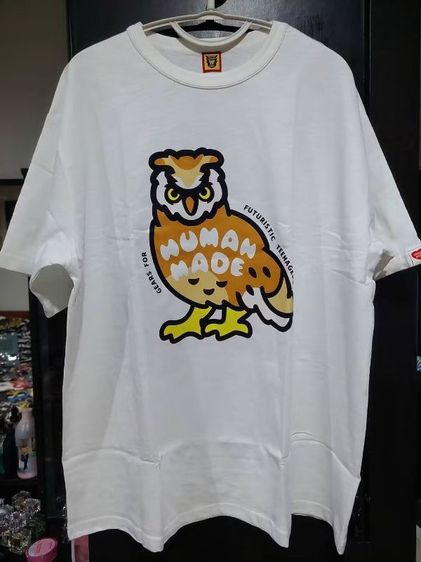อื่นๆ เสื้อทีเชิ้ต XL ขาว แขนสั้น เสื้อ Hu man made อก 50