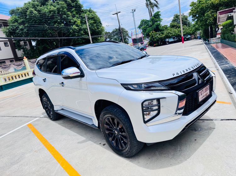 Mitsubishi Pajero Sport 2022 2.4 Elite Edition 4Wd Utility-car ดีเซล ไม่ติดแก๊ส เกียร์อัตโนมัติ ขาว