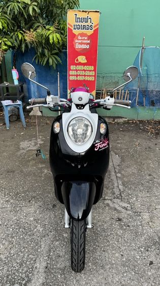 YAMAHA Fino คาร์บูออโต้สตาร์ทมือเครื่องดีมาก สีสวยมาก ต้องมาดูของจริงมีสถานที่ให้ทดลองขับขี่ก่อนซื้อ รูปที่ 5