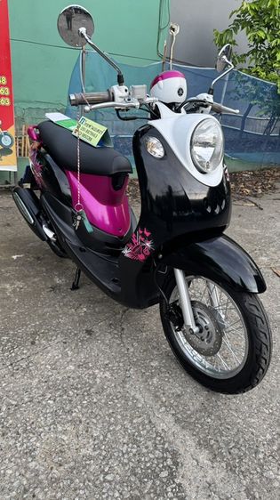 YAMAHA Fino คาร์บูออโต้สตาร์ทมือเครื่องดีมาก สีสวยมาก ต้องมาดูของจริงมีสถานที่ให้ทดลองขับขี่ก่อนซื้อ รูปที่ 7