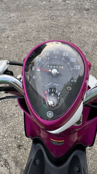 YAMAHA Fino คาร์บูออโต้สตาร์ทมือเครื่องดีมาก สีสวยมาก ต้องมาดูของจริงมีสถานที่ให้ทดลองขับขี่ก่อนซื้อ รูปที่ 4