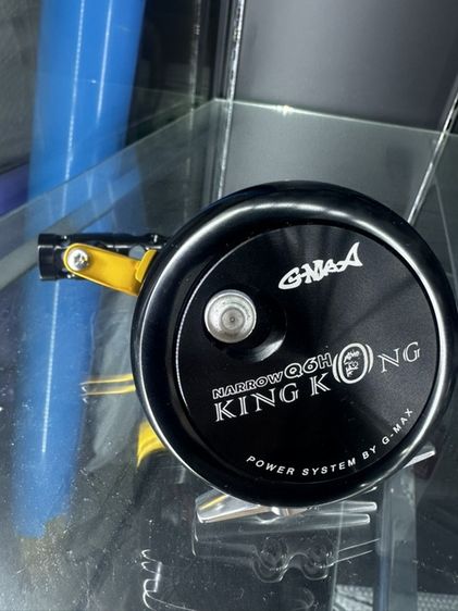 รอกเบส Gmax kingkong หมุนซ้าย