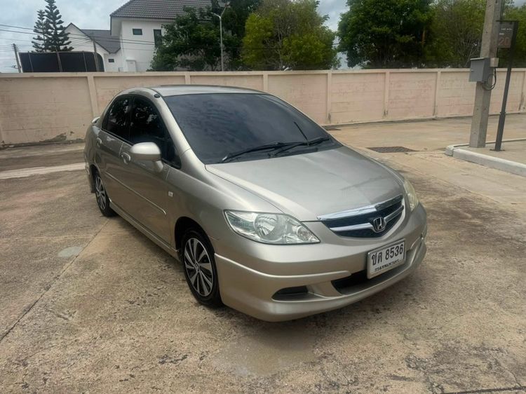 รถ Honda City 1.5 ZX V VTEC สี บรอนซ์ทอง