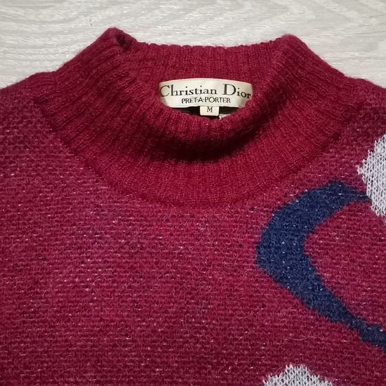 เสื้อไหมพรม​ Christian Dior รูปที่ 5