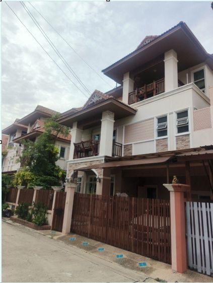 ตกแต่งครบ 2010 ขายบ้านแฝดนนทรีวิลล่า พระราม 5