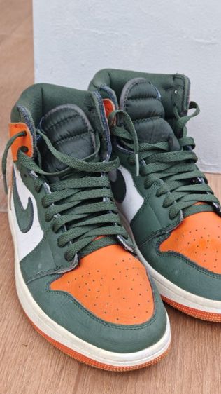 jordan1RetroHigh เขียวส้ม