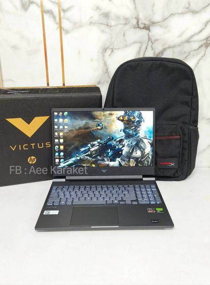 วินโดว์ 16 กิกะไบต์ HDMI ใช่ 💻 ขาย HP Victus 15 สเปกแรง ประกันศูนย์ยาวๆ ถึงปี 2570ราคา 27,900 บาท