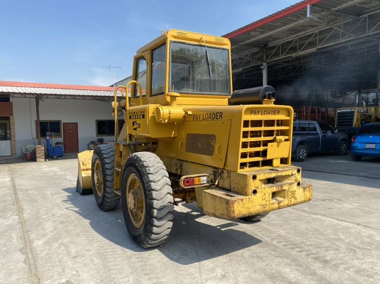 รถตักล้อยาง KOMATSU  รุ่น JH30B บุ้งกี๋ 1คิว   รถเก่านอกนำเข้า รูปที่ 9