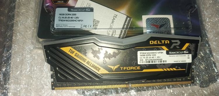 T-Force Delta RGB TUF Gaming Alliance 16GB รูปที่ 3