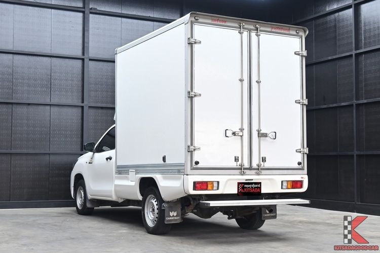 Toyota Hilux Revo 2021 2.4 Entry Pickup ดีเซล ไม่ติดแก๊ส เกียร์ธรรมดา ขาว รูปที่ 3