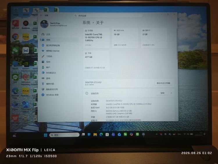Matebook D Series วินโดว์ 16 กิกะไบต์ Micro HDMI ไม่ใช่ HUAWEI MATEBOOK D14