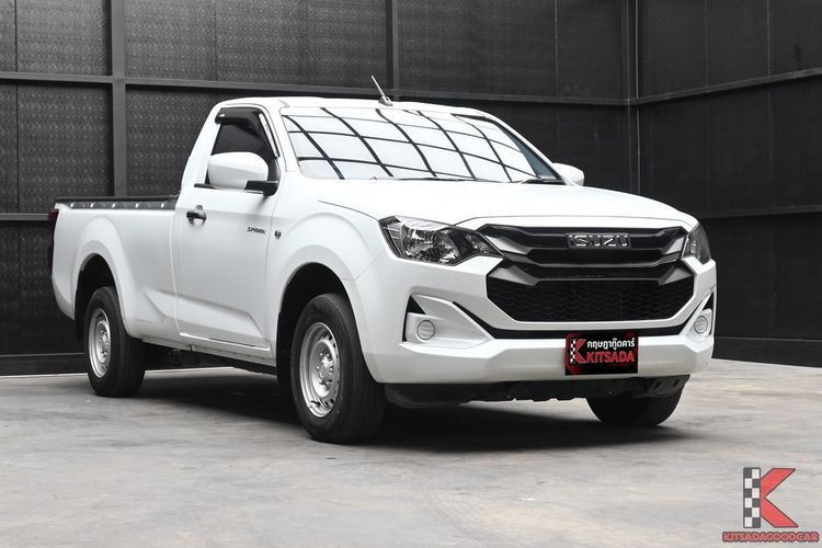Isuzu D-MAX 2025 1.9 S Pickup ดีเซล ไม่ติดแก๊ส เกียร์อัตโนมัติ ขาว