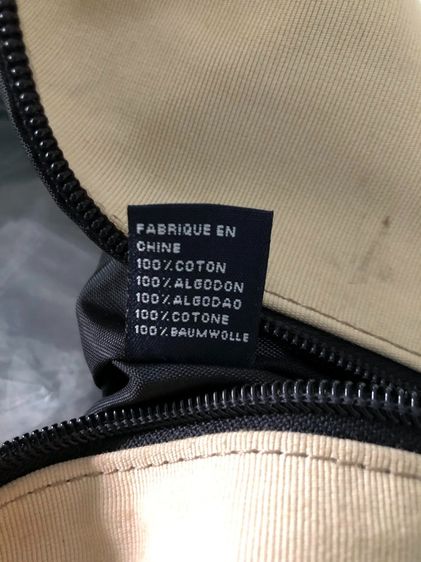 ⛵  กระเป๋าเดินทางดัฟเฟิลผ้าแคนวาส NAUTICA Canvas Duffle Bag สีครีมสวยสปอร์ต รูปที่ 9