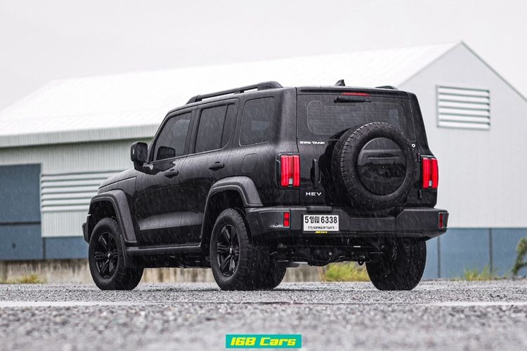 GWM TANK 300 2024 DIESEL 2.4T Ultra 4WD Utility-car ไฮบริด เกียร์อัตโนมัติ ดำ รูปที่ 4