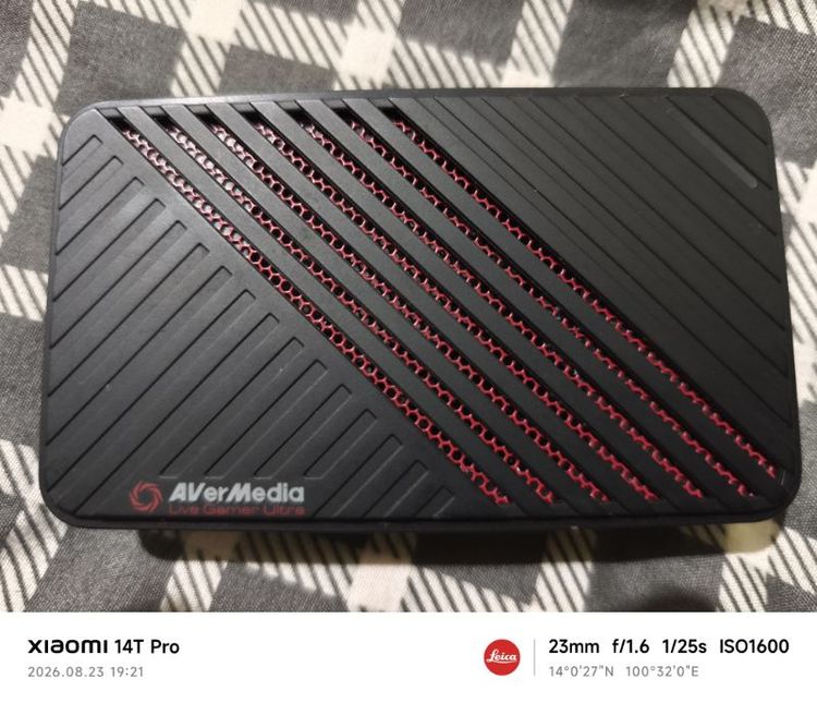CAPTURE AVERMEDIA LIVE GAMER ULTRA GC553 (มือสอง) + Adaptor Av ต่อมือถือ