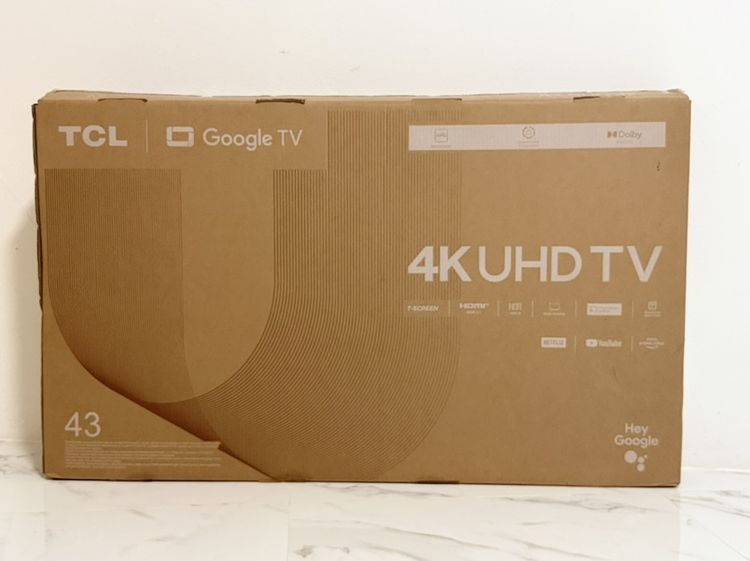 อื่นๆ ลำโพงพกพา ขาย TCL Google TV 43" (รุ่น 43V6B) ความคมชัดระดับ 4K