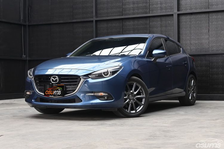 Mazda Mazda3 2019 2.0 S Sports Sedan เบนซิน ไม่ติดแก๊ส เกียร์อัตโนมัติ น้ำเงิน