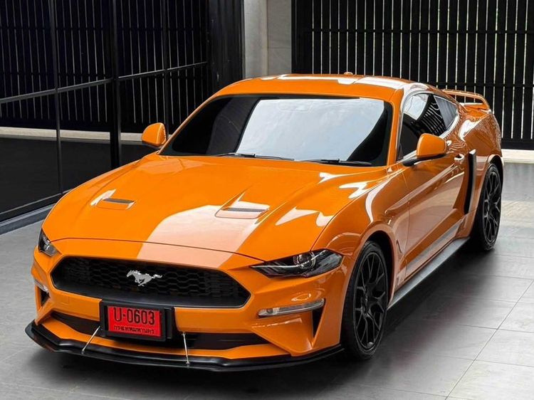 รถ Ford Mustang 2.3 Ecoboost สี ส้ม