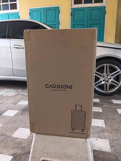 กระเป๋า CAGGIONI รุ่นSuperior Silver(66007)Trolley Bag 20" UOB Edition ของใหม่ ยังไม่ได้ใช้
