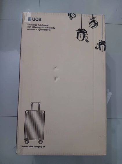 กระเป๋า CAGGIONI รุ่นSuperior Silver(66007)Trolley Bag 20" UOB Edition ของใหม่ ยังไม่ได้ใช้ รูปที่ 6