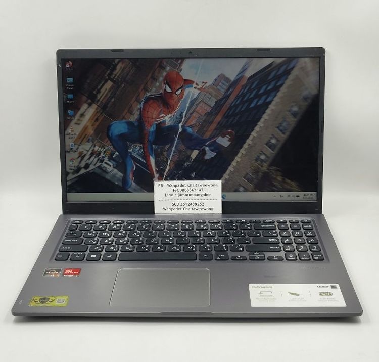 VivoBook วินโดว์ 8 กิกะไบต์ ไม่ใช่ โน้ตบุ๊คมือสอง ASUS M515DA-BR302T