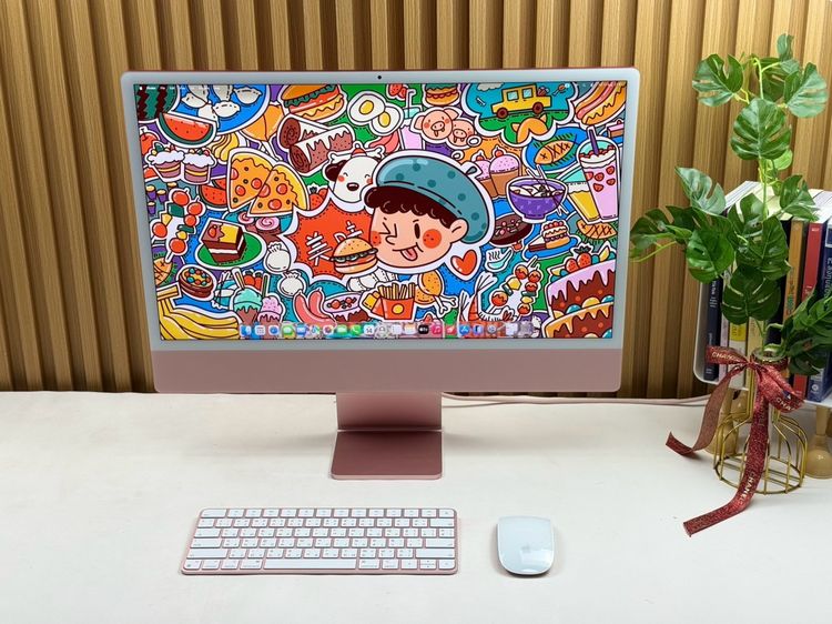 Apple แมค โอเอส 16 กิกะไบต์ อื่นๆ ไม่ใช่ iMac 24-inch M1 2021