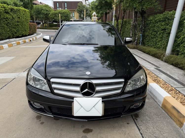 รถ Mercedes-Benz C-Class C200 Kompressor สี ดำ