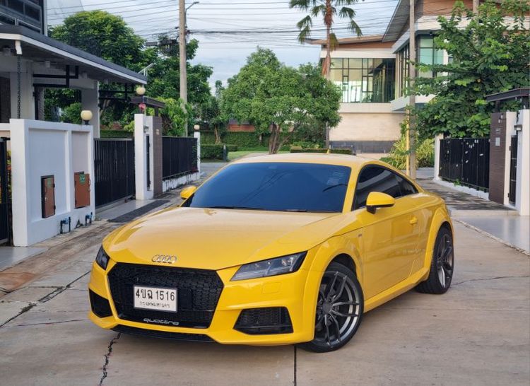 รถ Audi Audi TT  2.0 TFSI Quattro S Line 4WD สี เหลือง