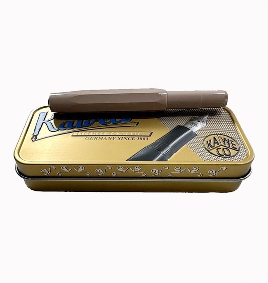 🖋️ปากกาหมึกเจล Kaweco Skyline Sport Rollerball สี Macchiato ☕ แท้เยอรมัน ครบกล่องเหล็กเรโทร 🖋️ รูปที่ 7