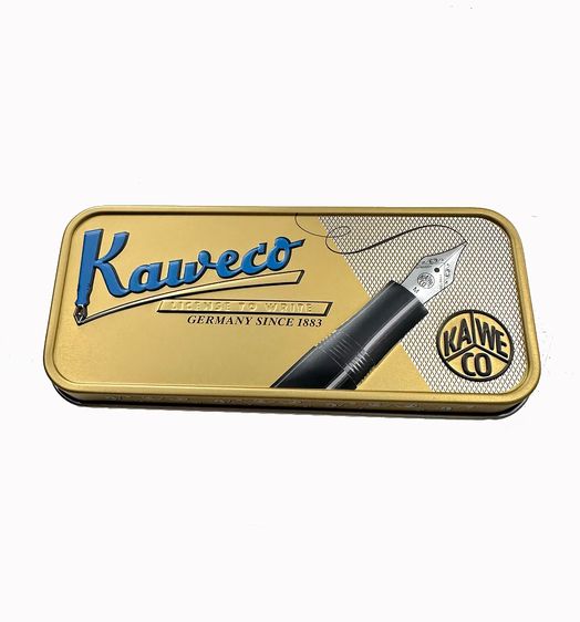 🖋️ปากกาหมึกเจล Kaweco Skyline Sport Rollerball สี Macchiato ☕ แท้เยอรมัน ครบกล่องเหล็กเรโทร 🖋️ รูปที่ 2
