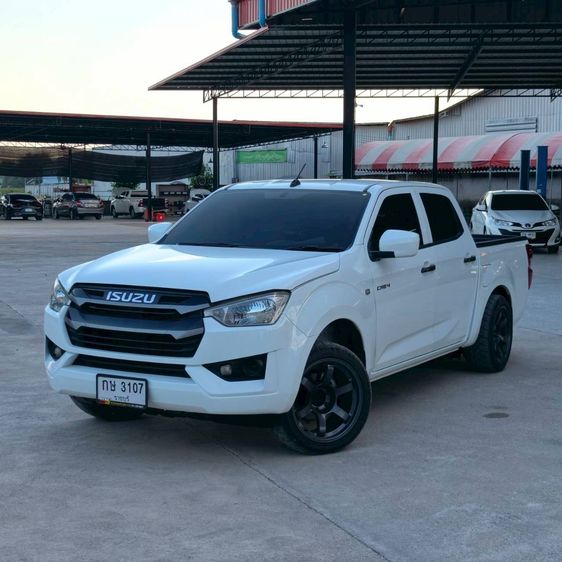 Isuzu D-MAX 2022 1.9 S Pickup ดีเซล ไม่ติดแก๊ส เกียร์ธรรมดา ขาว