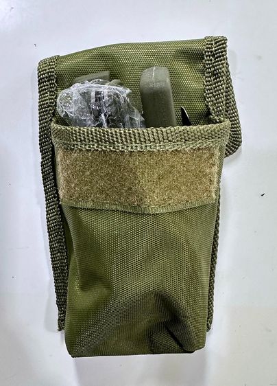 ชุดช้อนส้อมมีดพับพกพา" สไตล์ทหาร สีโอดีกรีน (OD Green) รูปที่ 3