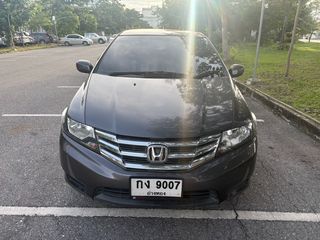 Honda city 1.5 S ( CNG) Auto สีเทา ปี2013