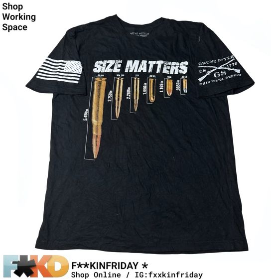เสื้อยืด Grunt Style Size L