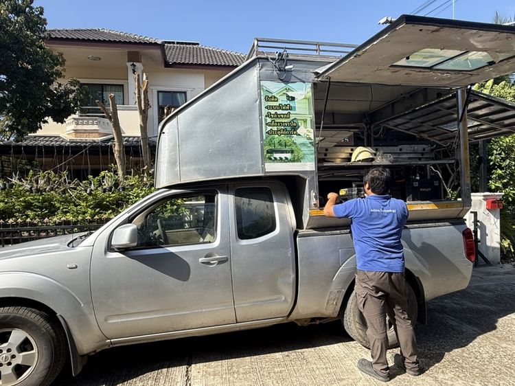 Nissan Navara 2007 2.5 E Pickup ดีเซล ไม่ติดแก๊ส เกียร์ธรรมดา เทา รูปที่ 3