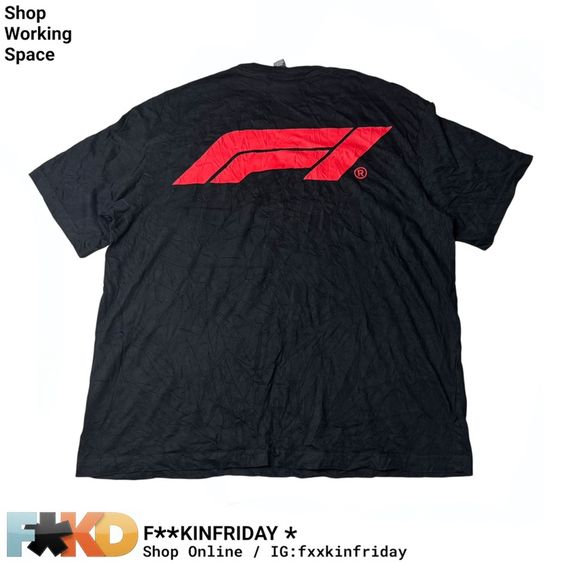 เสื้อยืด HM x Formula One Size L