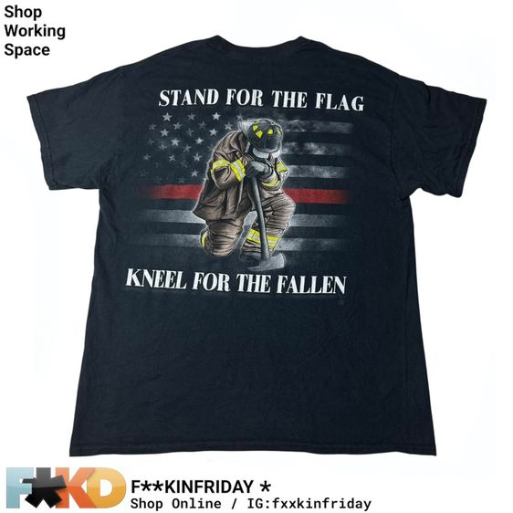 เสื้อยืด Thin Red Line Size L