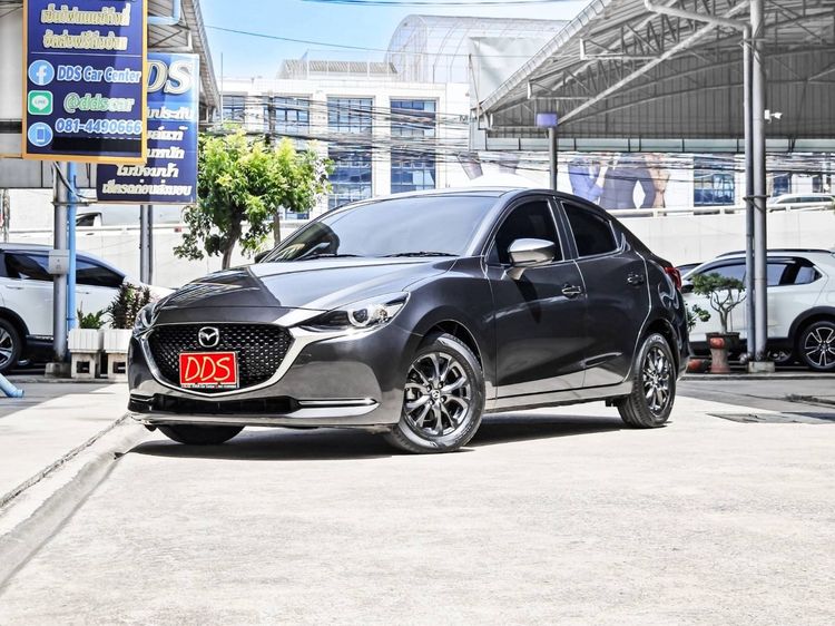 รถ Mazda Mazda 2 1.3 Skyactiv-G S Leather Sedan สี ดำ