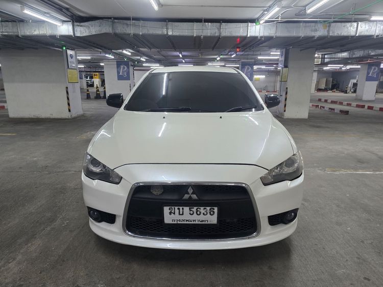 รถ Mitsubishi Lancer Ex 2.0 GT สี ขาว